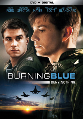Burning Blue Book Cover