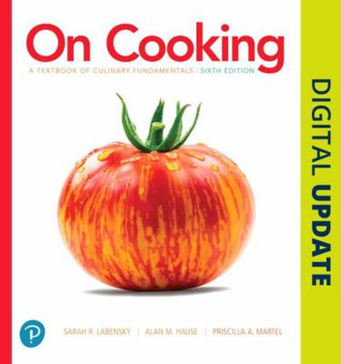 On Cooking Plus Mylab Culinary and Pearson Kitc... 0134872789 Book Cover