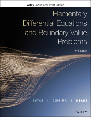Elementary Differential Equations and Boundary ... 1119256003 Book Cover