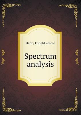 Spectrum analysis 5518919263 Book Cover