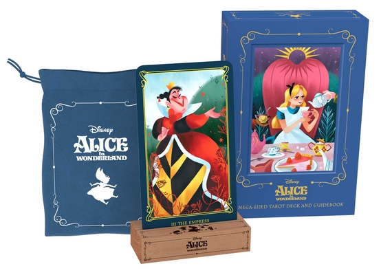 Mega-Sized Tarot: Alice in Wonderland Tarot Deck B0C7P68GP2 Book Cover