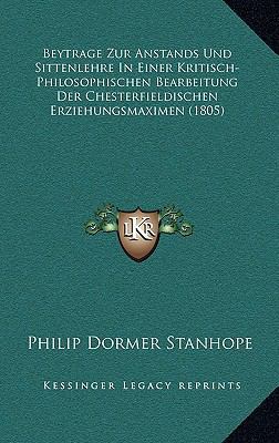 Beytrage Zur Anstands Und Sittenlehre In Einer ... [German] 1168212650 Book Cover