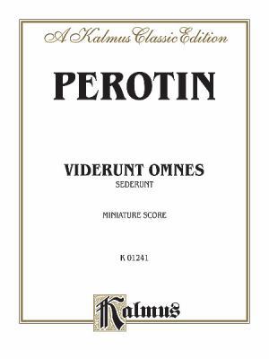 Viderunt omnes and Sederunt: Miniature Score (K... 0769259480 Book Cover