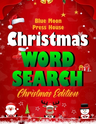 Christmas word search.: Easy Large Print Puzzle... 1671561872 Book Cover