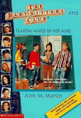 Claudia Makes Up Her Mind (Baby-sitters Club) 0590059912 Book Cover