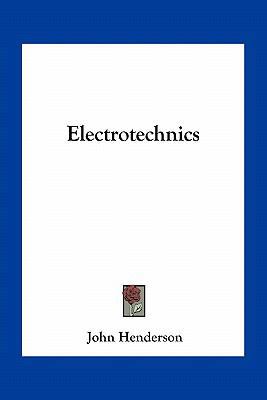 Electrotechnics 1163767514 Book Cover