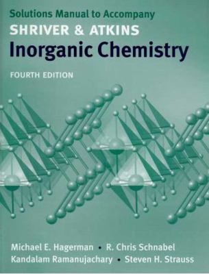 Inorganic Chemistry: Solutions Manual 0716770539 Book Cover