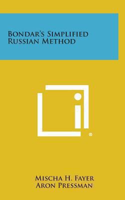 Bondar's Simplified Russian Method 1258843382 Book Cover