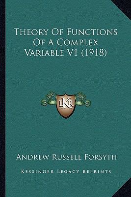 Theory Of Functions Of A Complex Variable V1 (1... 1164111825 Book Cover
