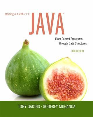 Starting Out with Java: From Control Structures... 0134038177 Book Cover