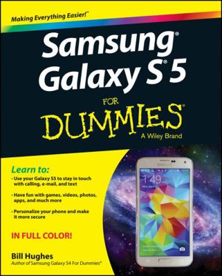 Samsung Galaxy S5 for Dummies 1118920260 Book Cover
