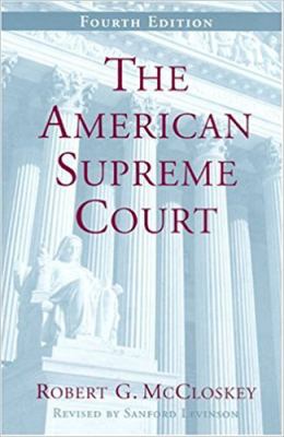 The American Supreme Court 0226556816 Book Cover