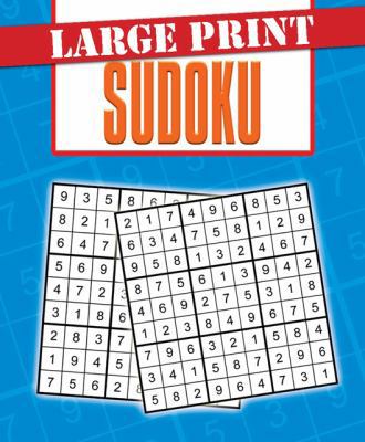 Large Print Sudoku [Large Print] 1848378831 Book Cover
