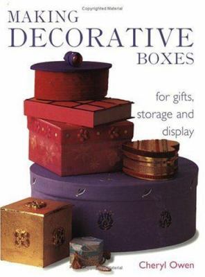 Making Decorative Boxes 0715314513 Book Cover