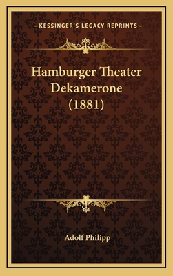 Hamburger Theater Dekamerone (1881) 1164786156 Book Cover