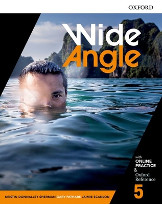 Wide Angle 5 Student Book with Online Practice 0194528588 Book Cover