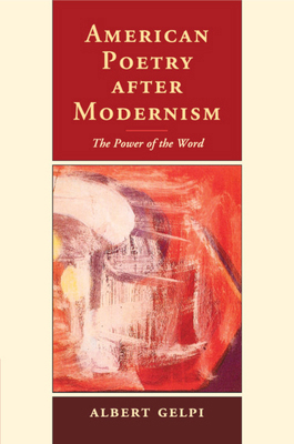 American Poetry after Modernism 1108706223 Book Cover