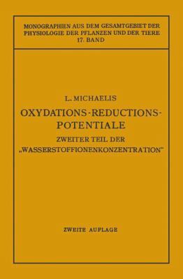 Oxydations-Reductions-Potentiale [German] 3662419513 Book Cover