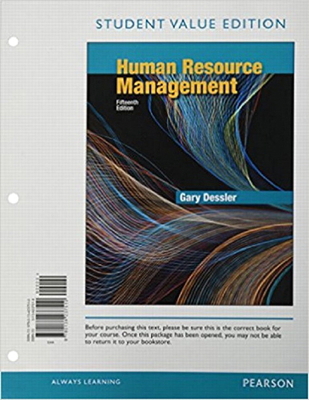 Human Resource Management 013423751X Book Cover
