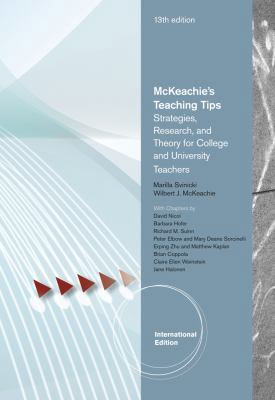 McKeachie's Teaching Tips: Strategies, Research... 049581234X Book Cover