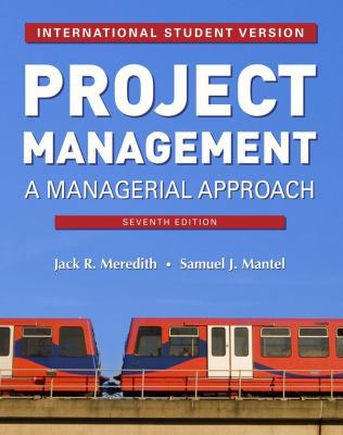 Project Management: A Managerial Approach 0470400269 Book Cover