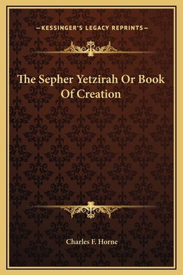 The Sepher Yetzirah Or Book Of Creation 1169171958 Book Cover
