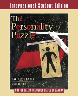 The Personality Puzzle 0393920798 Book Cover