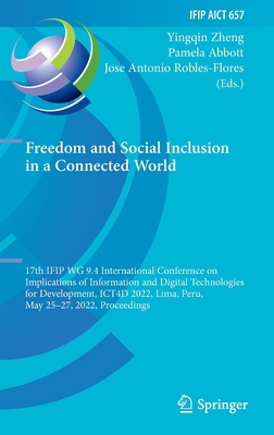 Freedom and Social Inclusion in a Connected Wor... 3031194284 Book Cover