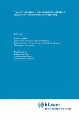 Transportation of Hazardous Materials: Issues i... 0792393406 Book Cover