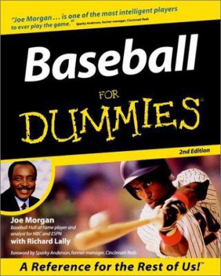 Baseball for Dummies 0764552341 Book Cover