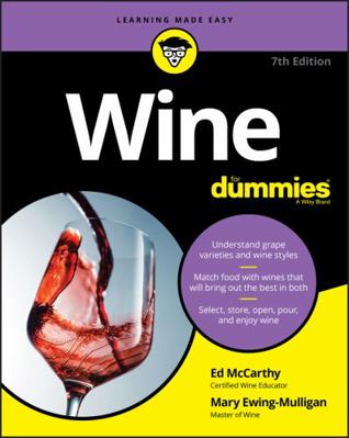 Wine for Dummies 1119512735 Book Cover