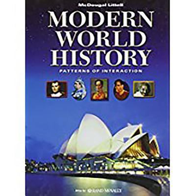 World History: Patterns of Interaction: Student... 0547034997 Book Cover