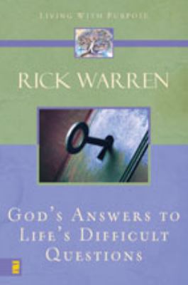 God's Answers to Life's Difficult Questions 0310285763 Book Cover