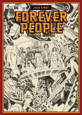 Jack Kirby's Forever People Artist's Edition            Book Cover