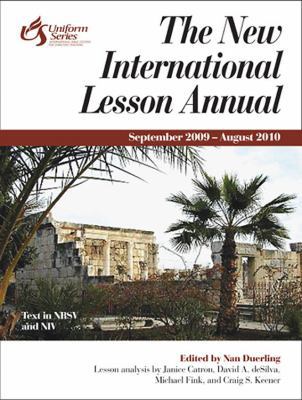 New International Lesson Annual 2009-2010 (Unif... 0687651581 Book Cover