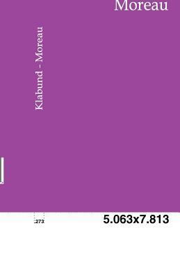Moreau [German] 3846000485 Book Cover