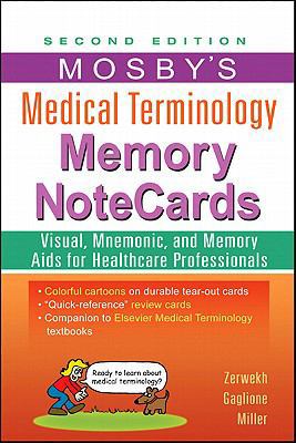Mosby's Medical Terminology Memory NoteCards 0323082734 Book Cover
