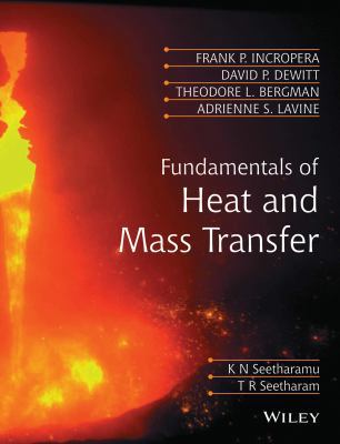 Incropera's Fundamentals of Heat and Mass Transfer 8126536144 Book Cover