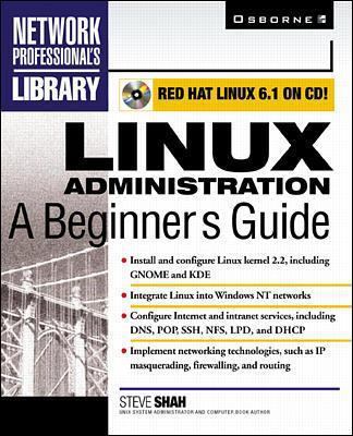 Linux Administration: A Beginner's Guide 0072122293 Book Cover