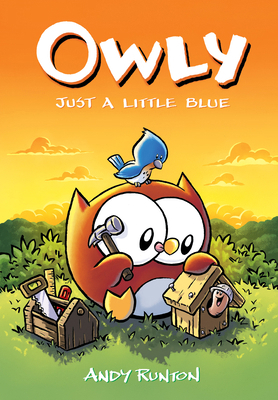 Just a Little Blue: A Graphic Novel (Owly #2): ... 1338300687 Book Cover