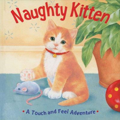 Naughty Kitten: A Touch and Feel Adventure 1402724543 Book Cover