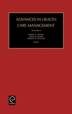 Advances in Health Care Management 076230961X Book Cover