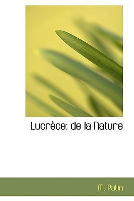 Lucr Ce: de La Nature 1103181939 Book Cover