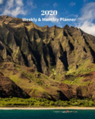 Paperback 2020 Weekly and Monthly Planner: Hawaii Islands - Monthly Calendar with U.S./UK/ Canadian/Christian/Jewish/Muslim Holidays- Calendar in Review/Notes 8 Book