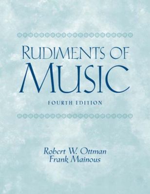 Rudiments of Music 0131826557 Book Cover