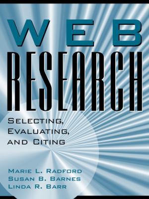 Web Research: Selecting, Evaluating, & Citing 0205332498 Book Cover