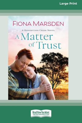 A Matter of Trust [Large Print 16pt] [Large Print] 0369392450 Book Cover