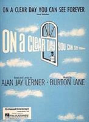 On a Clear Day You Can See Forever 0881881007 Book Cover