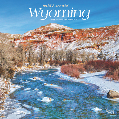 Wyoming Wild & Scenic 2025 12 X 24 Inch Monthly... 1975475984 Book Cover