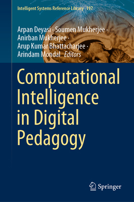 Computational Intelligence in Digital Pedagogy 9811587434 Book Cover